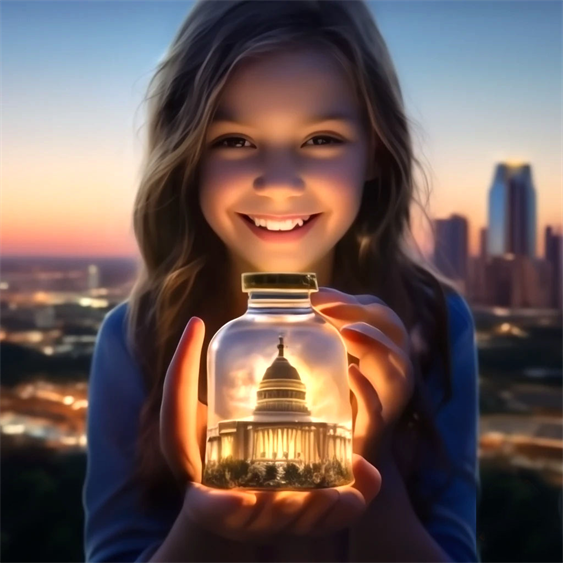 "Austin Capitol Building in A Bottle"
Art Pictures Collection Release
Own One Original With Certificate