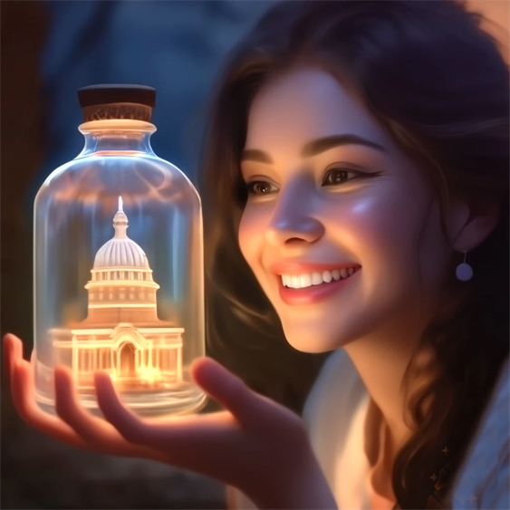 "Austin Capitol Building in A Bottle"
Art Pictures Collection Release
Own One Original With Certificate