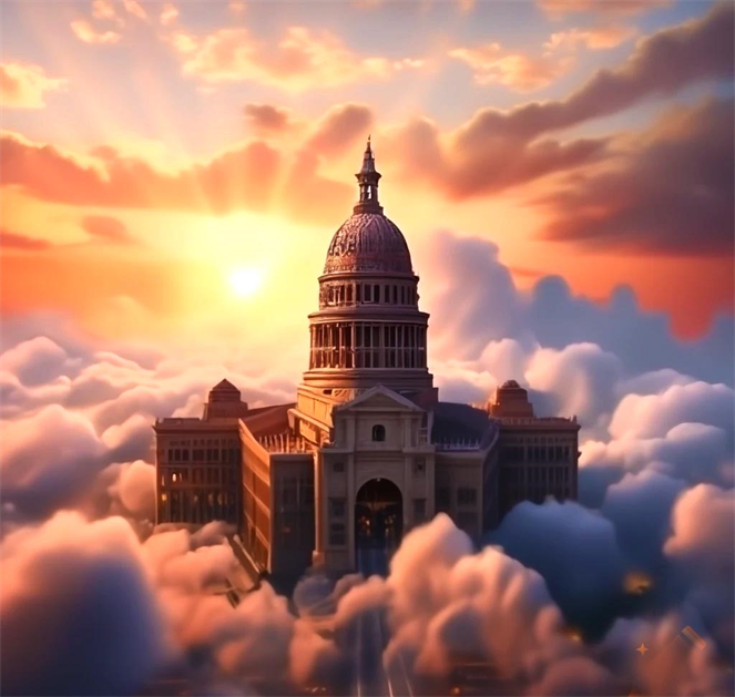 Austin Capitol Building World Tour Art  COLLECTION
Created By Artist DAPACU Austin.Art